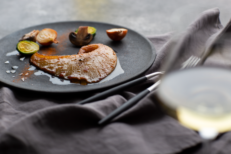 本格的なフカヒレステーキ